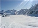 The enormous Aletsch Glacier